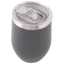 300ml Coffee & Wine Tumbler Grey Top